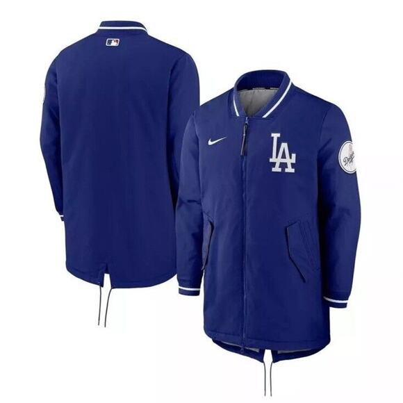 Los Angeles NIKE Dodgers MLB Royal Dugout Performance Full-Zip Jacket Men's 3XL